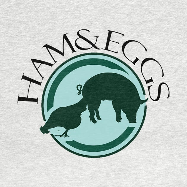 "Ham and Eggs" Soft Cotton by LGull2018